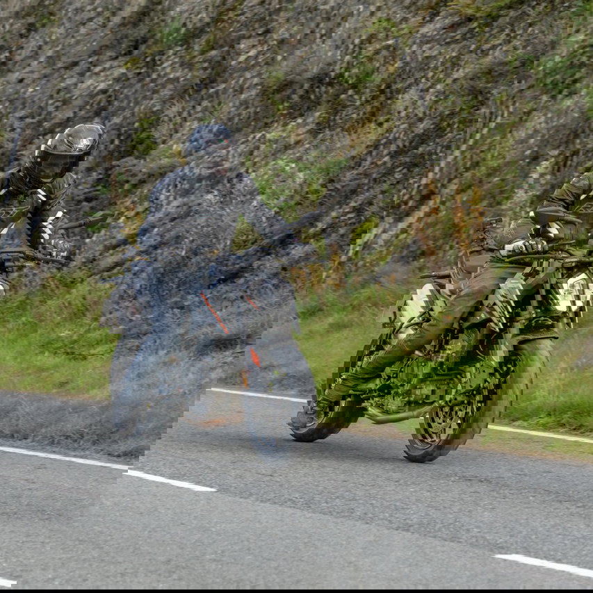 Mackenzie rides the WCM MotoGP entry